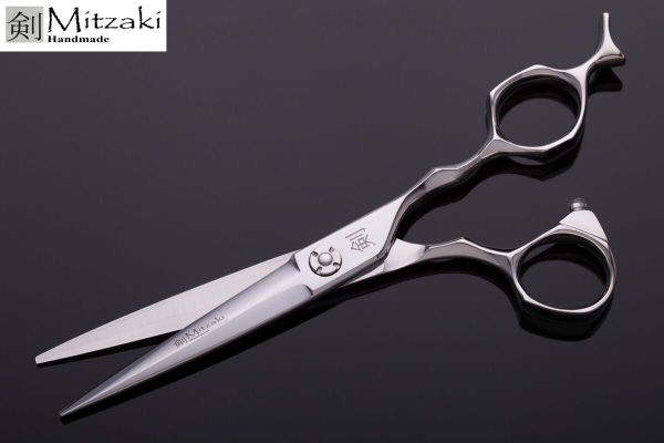 MITZAKI-Sword VK-edition   (6.0 Zoll) ,enorm belastbar,ERGOFORM, PREMIUM Handschliff, perfekte Scliceschere, robuste Scherenblätter aus japanischem V-Stahl, preislich unschlagbar